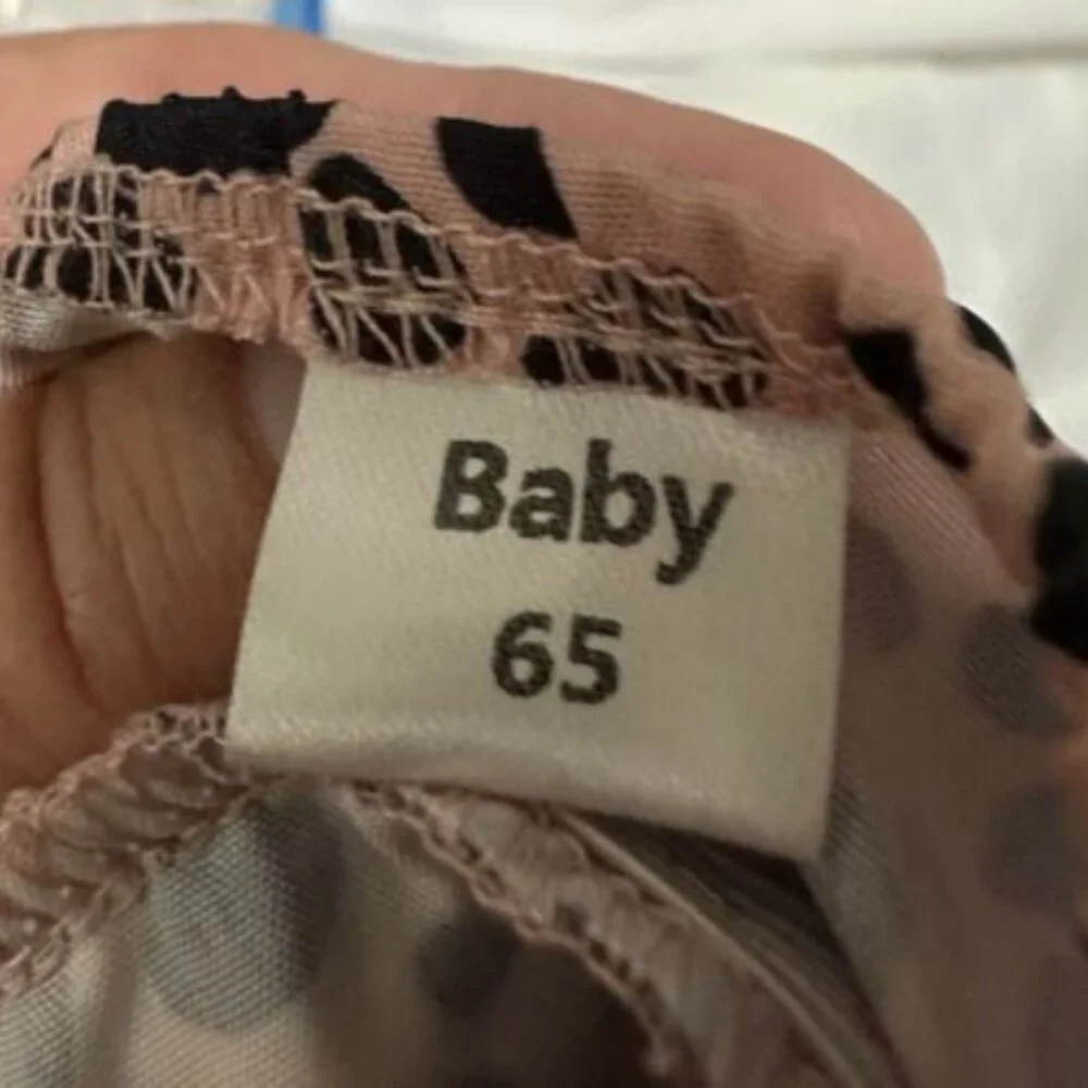 Newborn Baby Girl Leopard Print Sundress ￼‎